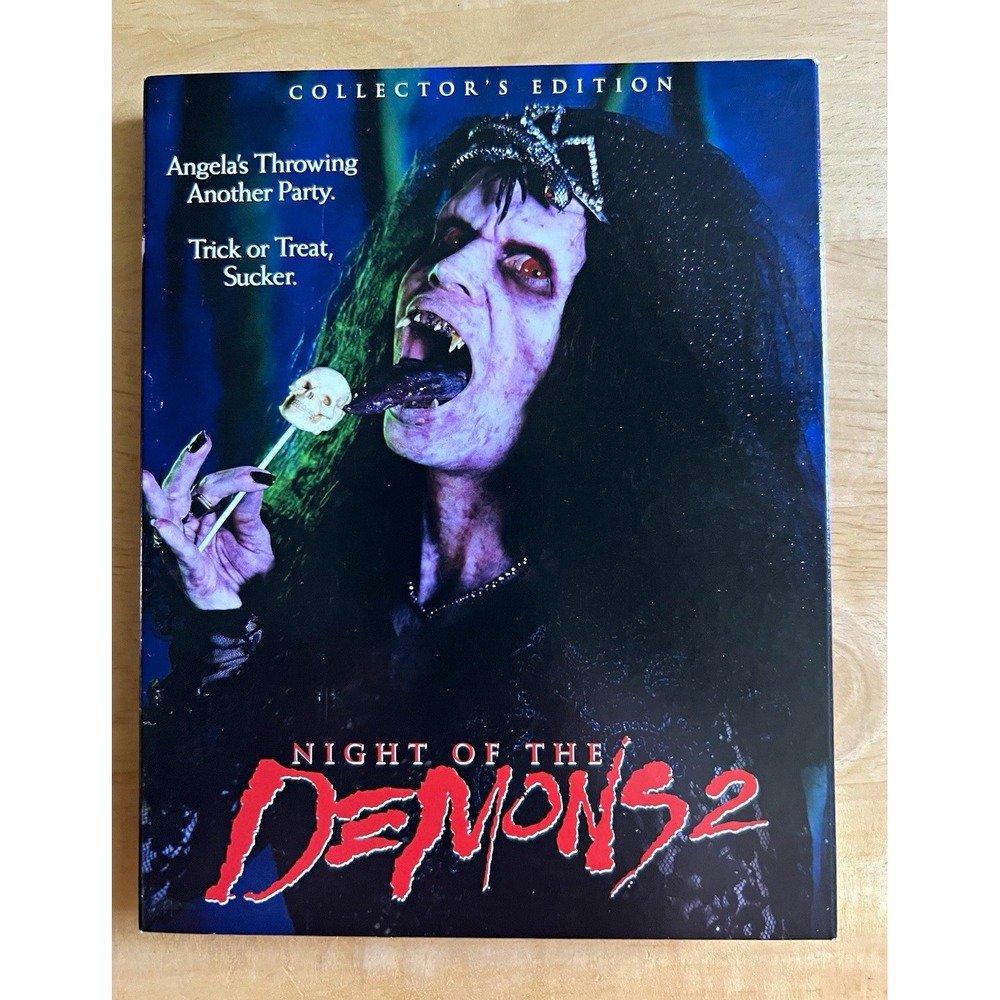 Scream Factory! Night of the Demons 2 (Blu-ray, 1994) Collector's Edition w/SLIP